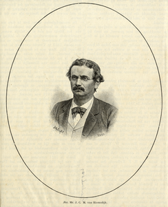 106224 Portret van jhr.mr. J.C.M. van Riemsdijk, geboren 1842, medeoprichter van de Muziekschool voor Toonkunst te ...
